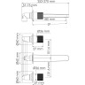 Смеситель для раковины WASSERKRAFT TAUBER 6445